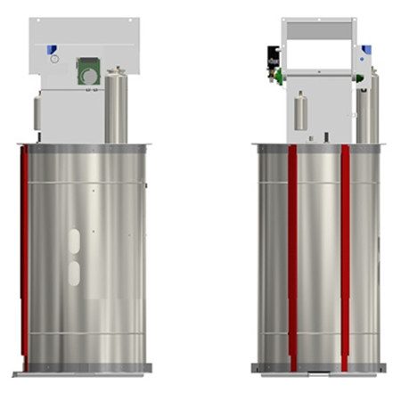 AMP-EE01鹰眼一体式金属火花二合一探除器（圆形管道）